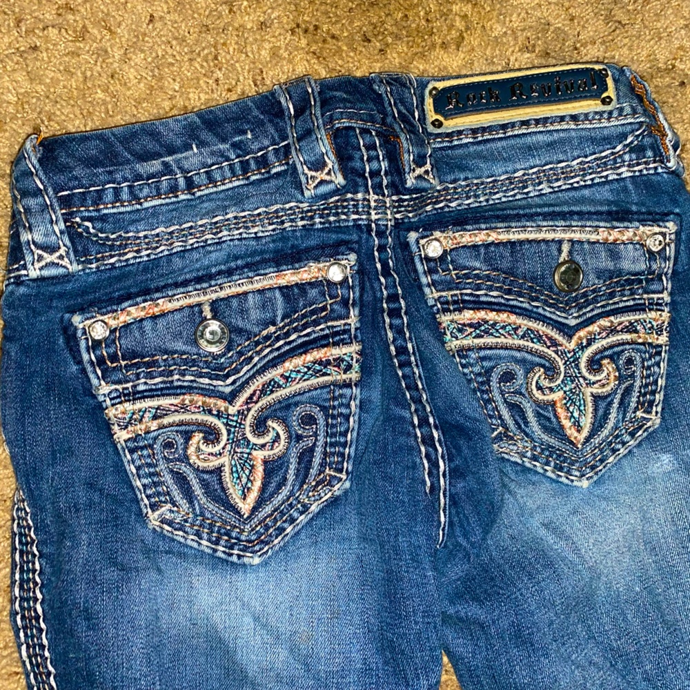 Rock revival jeans size 24